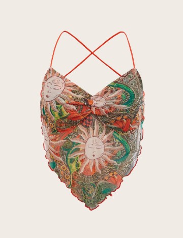 Top SHEIN, mix culori