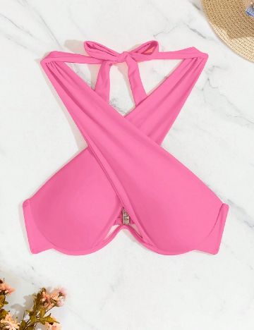 Sutien de baie SHEIN, roz