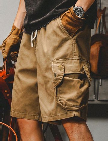 Pantaloni scurti SHEIN, kaki