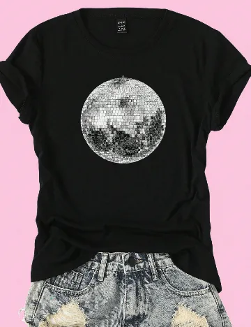 Tricou SHEIN, negru