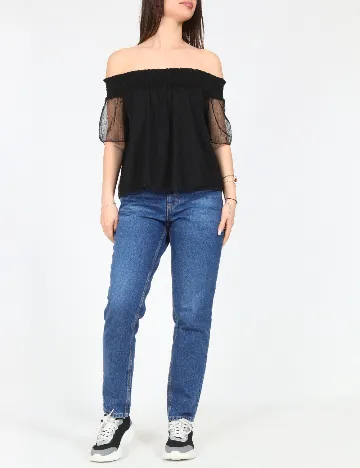 Top Zara, negru