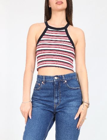Top Zara, rosu