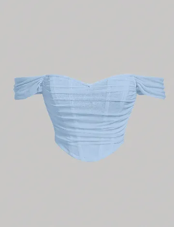 Top SHEIN CURVE, albastru