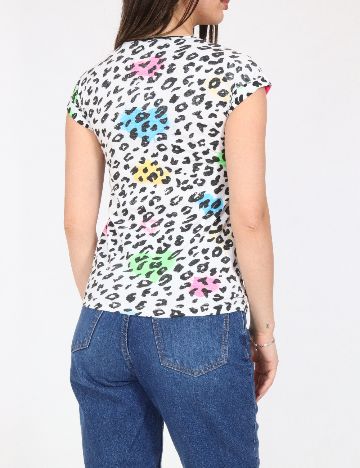 Tricou Zara, alb/negru