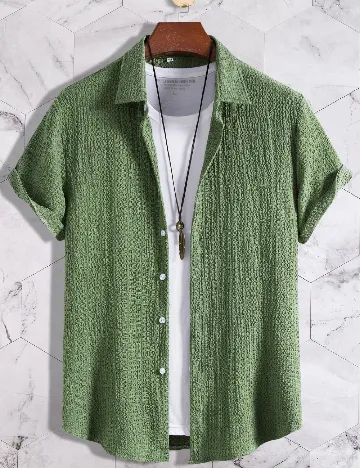 Camasa SHEIN, verde