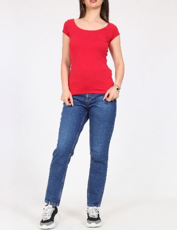 Tricou Bershka, rosu