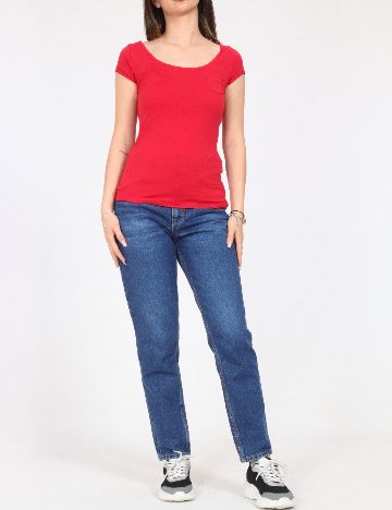 Tricou Bershka, rosu