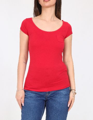 Tricou Bershka, rosu