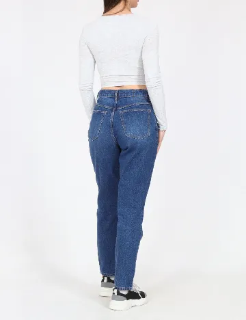 Top Bershka, gri
