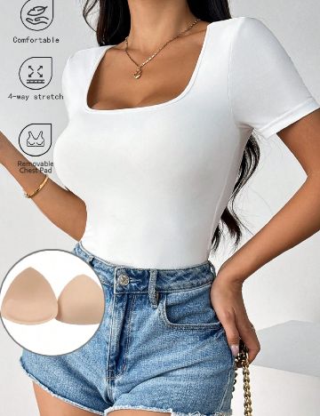 Tricou SHEIN, alb
