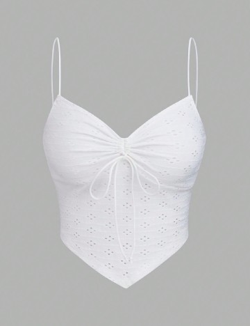 Top SHEIN, alb