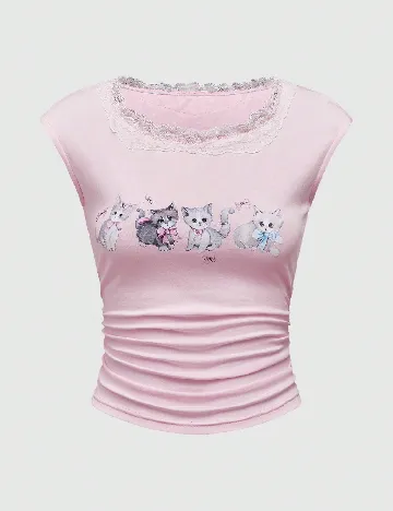 Bluza Romwe, roz