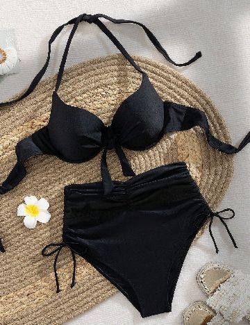 Costum de baie SHEIN, negru