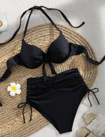 Costum de baie SHEIN, negru