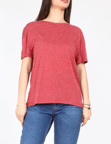 Tricou Zara, rosu
