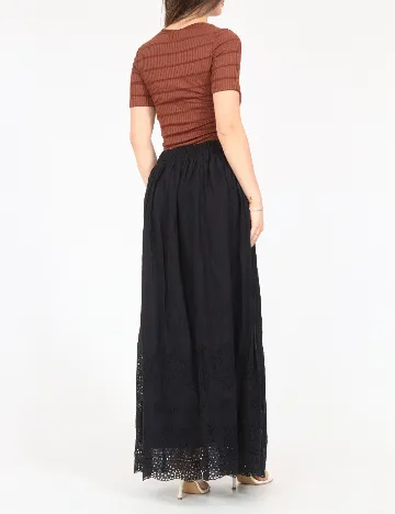 Fusta Zara, negru