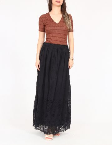 Fusta Zara, negru