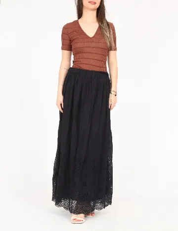 Fusta Zara, negru