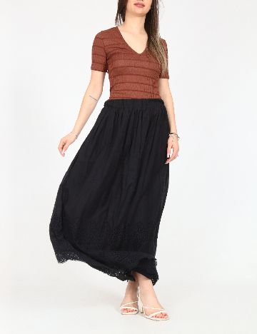 Fusta Zara, negru