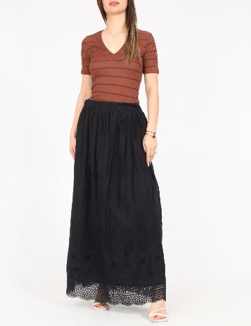Fusta Zara, negru
