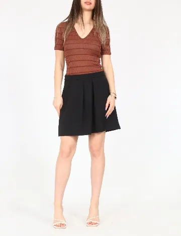 Fusta Bershka, negru