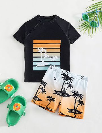 Compleu Shein Kids, mix culori