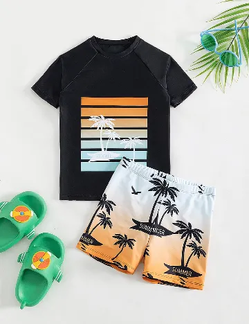 Compleu Shein Kids, mix culori
