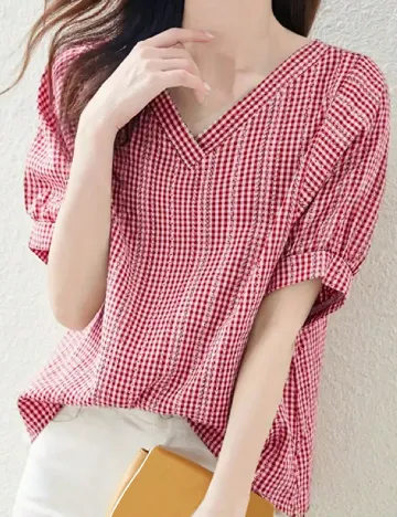 Bluza SHEIN CURVE, rosu