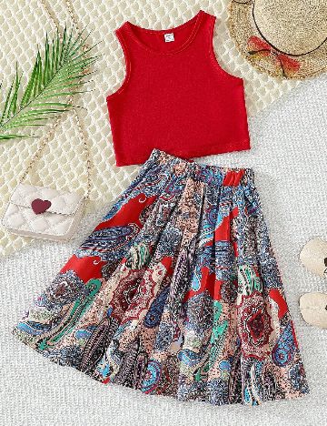 Compleu Shein Kids, mix culori