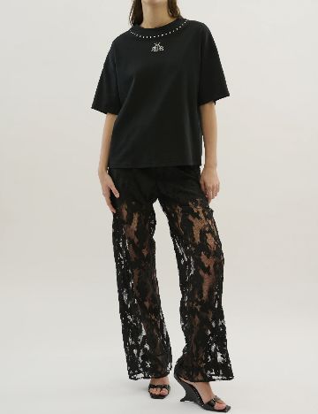 Tricou Karen By Simonsen, negru
