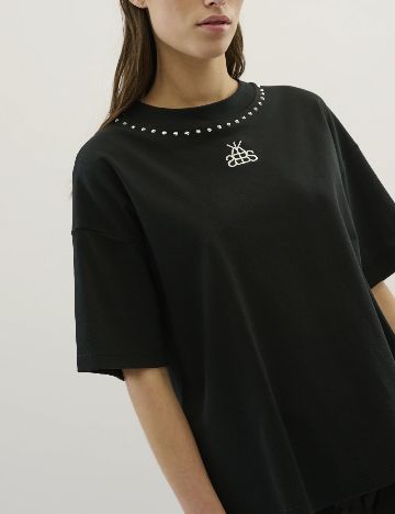 Tricou Karen By Simonsen, negru