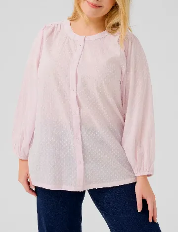 Camasa Kaffe Curve, lila