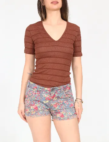 Pantaloni scurti Zara, albastru