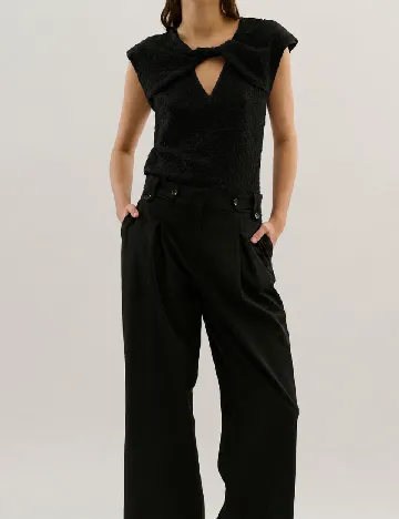 Bluza Karen By Simonsen, negru