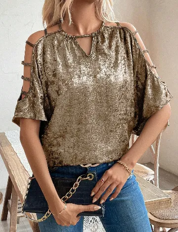 Bluza SHEIN, auriu