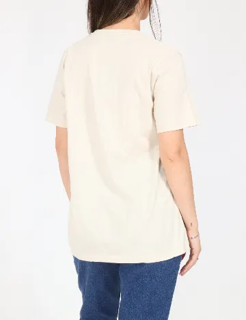 Tricou Oversize Zara, bej