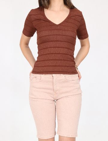 Pantaloni scurti Zara, roz pudra