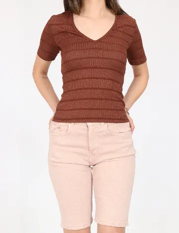 Pantaloni scurti Zara, roz pudra