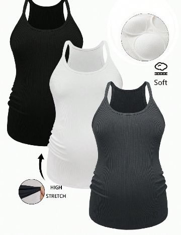 Set Maiouri 3 bucati SHEIN, mix culori
