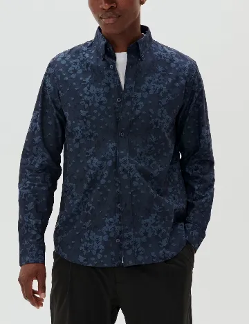 Camasa Matinique, bleumarin