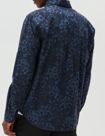 Camasa Matinique, bleumarin