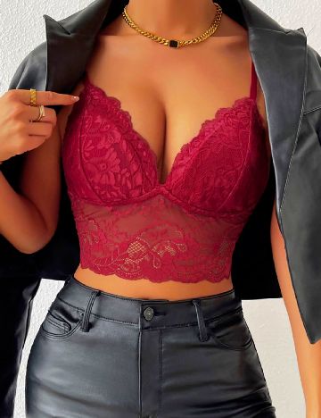 Top SHEIN, rosu
