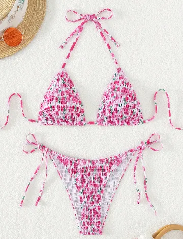 Costum de baie SHEIN, floral