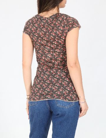 Tricou Zara, floral print