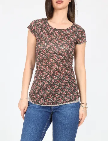 Tricou Zara, floral print