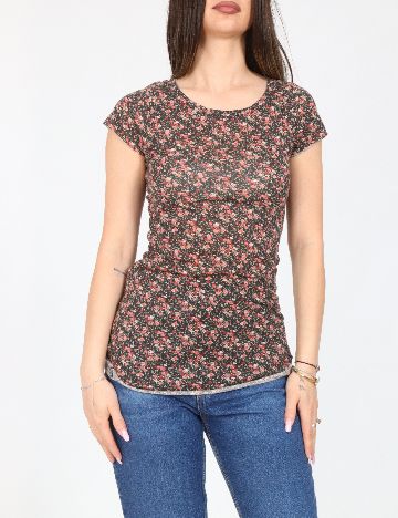 Tricou Zara, floral print