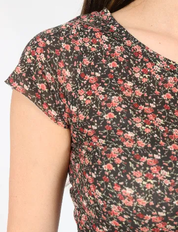 Tricou Zara, floral print