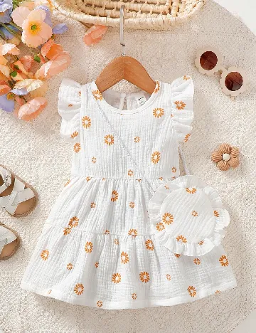 Rochie Shein Kids, alb