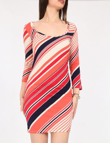 Rochie scurta Bershka, mix culori