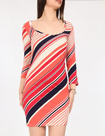 Rochie scurta Bershka, mix culori